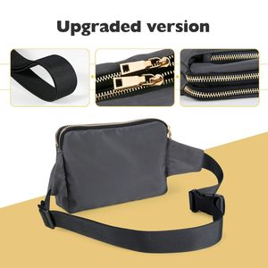Tas Pinggang Kasual untuk Wanita Pria Tas Pinggang Multi-Kantong Tas Pinggang untuk Perjalanan Mendaki Bersepeda Berlari - Product Image 4