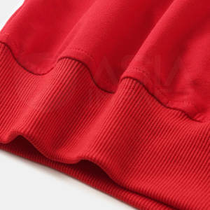 Sweatshirts de couleur unie pour hommes de haute qualité-Sweat-shirt d'hiver chaud en polaire OEM avec logo personnalisé du fabricant-ÉCHANTILLON GRATUIT - Product Image 5