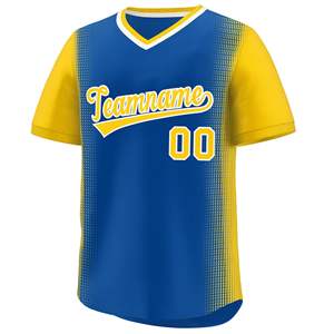 Low Moq Custom Logo Designs Cómodo Quick Dry Youth Unisex Baseball Jersey - Product Image 1