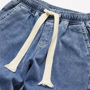 Pantalones vaqueros clásicos de corte recto para hombre, ropa de trabajo de tela de algodón duradera, ajuste cómodo, suministro a granel al por mayor - Product Image 5