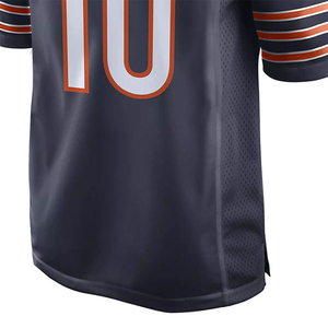 Ensemble en vrac personnalisé de maillots de football américain en maille pour équipes manches courtes caractéristiques respirantes et imprimées en vente - Product Image 5