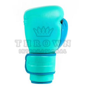 Unisex Profesional 8oz Pro Guantes de Boxeo de Cuero de Alta Calidad PARA EL Entrenamiento de Kickboxing Envolturas de Manos Libres y Punzonado de Combate - Product Image 2