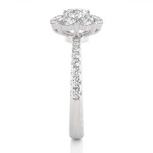 Antique Diamond Ring <b>Ornament</b> Featuring Handcrafted Diamond Ring Style For Traditional Engagement Jewelry Diamond Ring - Product Image 3