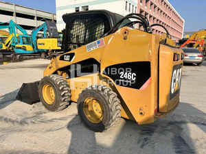 Giá rẻ sử dụng máy bốc Hàng cater246c 289D 277 sử dụng trượt lật 3t bánh Skid chỉ đạo Bộ nạp phần ban đầu bán giá rẻ - Product Image 5