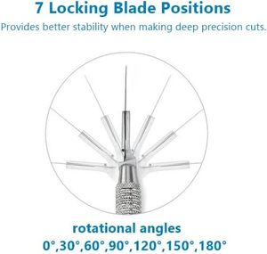 Le plus récent Scalpel Durable en acier inoxydable antidérapant poignée de scalpel chirurgical prix compétitif par Life Care Instruments - Product Image 4