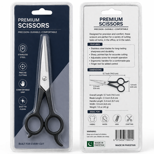 Ciseaux de coiffure professionnels de 5,7 pouces en acier inoxydable, ciseaux de coupe de salon ergonomiques, outil de barbier - Product Image 6