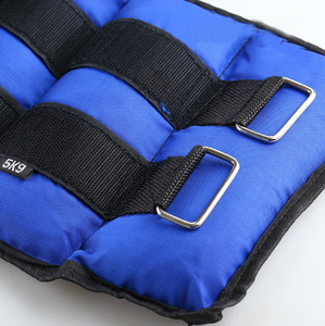 Votre logo Fitness Poids Noir Logo Personnalisé Réglable Bras Jambes Sac de Sable Exercice Formation Cheville Poids - Product Image 4