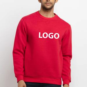 Sudadera de Poliéster Lisa para Hombre, Personalizable con Impresión y Bordado, Manga Larga, Ropa de Invierno, Color Sólido - Product Image 1