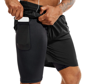 Giảm giá nén quần short bán buôn phòng tập thể dục mặc trang phục và phụ kiện cho các nhà bán lẻ và người bán - Product Image 1