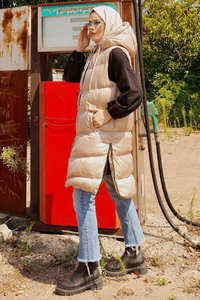 Femmes modestes mode islamique robes hiver Abaya veste tunique tricots Cardigan nouvelle saison haute qualité turc Viscose chaud - Product Image 2