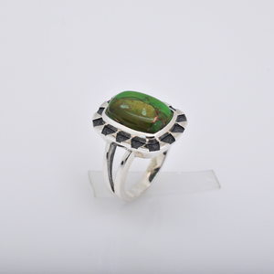 Anillos de boda e informales de Plata de Ley 925 para mujer, joyería de piedras preciosas turquesas, anillos de plata 925 a granel - Product Image 1