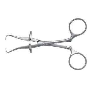 Clip de serviette Robin et pince d'ancrage pour tube de 5mm de diamètre Instrument chirurgical 130mm CE ISO approuvé par Surgiright - Product Image 4