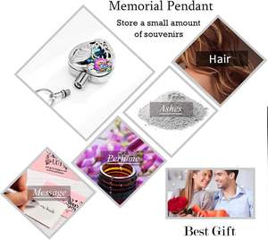 Metal Butterfly Urn <b>Necklaces</b> for <b>Ashes</b> Urn Jewelry for Human <b>Ashes</b> for Women Heart Cremation <b>Necklace</b> for <b>Ashes</b> Custom Size - Product Image 5