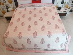 ผ้าปูที่นอน100% ปักลายต้นไม้สำหรับตกแต่งบ้าน/โรงแรมผ้าปูเตียงดีไซน์เนอร์สินค้ามาใหม่2024 - Product Image 2