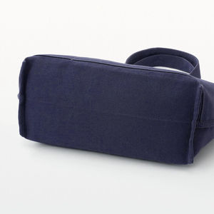 Grand sac fourre-tout, petit sac fourre-tout en toile, sac en toile de coton personnalisé pour femmes avec logo imprimé personnalisé - Product Image 3