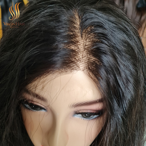 Holesale-Peluca de pelo sintético con cierre de encaje, pelo sintético con cierre de encaje, 100% - Product Image 3