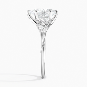 Anillo solitario de plata brillante 925 con corte de pera LabGrown Diamond Anillo de lujo para boda Fiesta Compromiso Aniversario Regalo para ella - Product Image 2