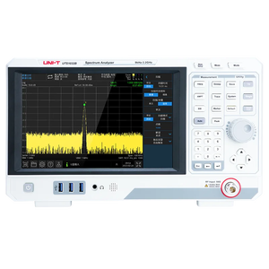 UNI-<b>T</b> UTS1032T 10.1 Inch Touch Screen Spectrum Analyzer 9 KHz-3.2 GHz with -98dBc/Hz RBW and 1Hz-1MHz <b>Tracking</b> Source - Product Image 6