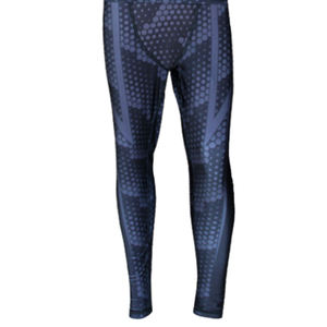 Ensemble de sport MMA pour hommes : Legging et Rash Guard respirants, anti-UV, avec logo personnalisé par sublimation – Meilleur style en gros - Product Image 3