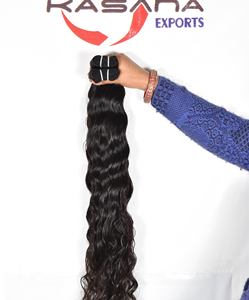 Vietnamien 8 pouces lâche vague profonde Curl cuticule aligné non transformé faisceau de cheveux des femmes couleur naturelle noir Extensions de cheveux humains - Product Image 3