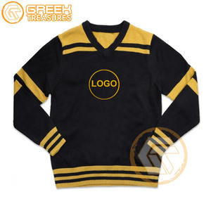 Haute qualité Phi hommes Alpha coton brodé hiver solide Cardigan personnalisé sororité chandails respirant fraternité grec - Product Image 5