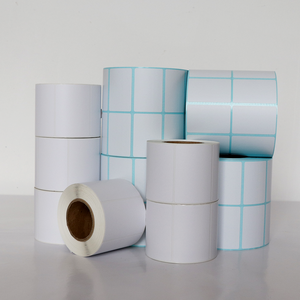 ฉลากบาร์โค้ดความร้อน100X150มม. กาวเปล่าฉลากขนส่งสติกเกอร์เครื่องพิมพ์ความร้อนโดยตรง4x6 A6จากผู้ผลิต - Product Image 6