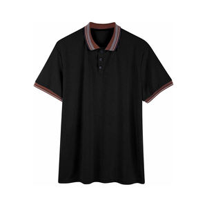 Chemise polo pour homme en toile solide respirante professionnelle - Personnalisable, haute qualité, vêtements d'été, nouvelle arrivée - Product Image 1