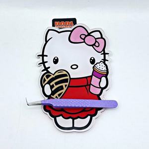 แผ่นต่อขนตาปลอมทำจากแก้วคริสตัลอะคริลิคทันสมัยพร้อมดีไซน์และโลโก้ตามสั่ง - Product Image 5