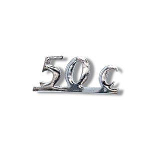 Emblema para el protector de piernas '50 C' para Lambretta Lui - Product Image 1