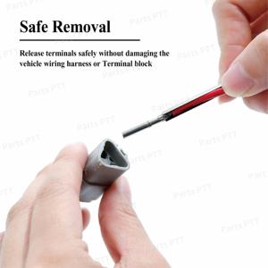 อุปกรณ์ปล่อยขั้วต่อเพลาสแตนเลส14AWG-20AWG,เครื่องมือปล่อยขั้วต่อ Deutsch - Product Image 3