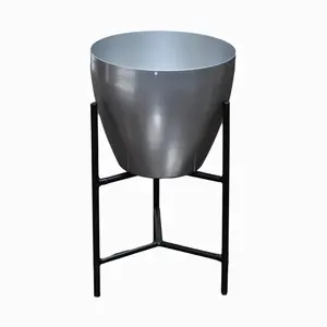 Soporte para plantas de hierro hecho con metal y diseño personalizado, las mejores ofertas, para la decoración del hogar y la Oficina, utiliza un soporte para plantas de flores de metal - Product Image 1
