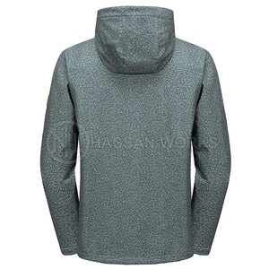 Veste polaire zippée légère et imperméable pour homme, chaude, pour l'extérieur, vente en gros OEM - Product Image 2