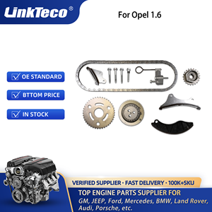 Kit catena di distribuzione del motore Linkteco per Opel vauhall Mokka Astra J/K Insignia A/B Zarofa C <span class=keywords><strong>Meriva</strong></span> <span class=keywords><strong>1.6</strong></span> L Diesel 95528472 55515025 - Product Image 2