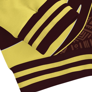 Iota Phi Theta 1963 Heritage Letterman giacca marrone oro Varsity giacca greca vita fraternità abbigliamento stile classico - Product Image 6
