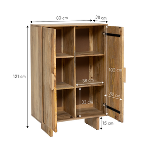 Gabinete de madera mango Ewan - Product Image 5