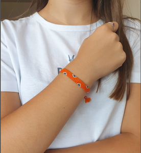 Pulsera de la amistad hecha a mano, pulsera de la Amistad tejida, pulsera de algodón * PERSONALIZABLE * - Product Image 2