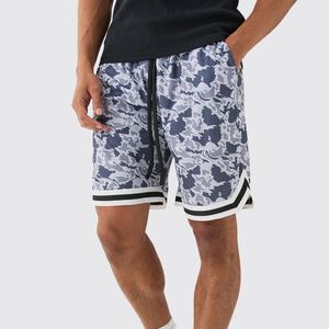 Short en maille athlétique pour homme, entraînement sportif, léger, respirant, fitness, été, plage, course à pied, vêtements de sport à séchage rapide - Product Image 5