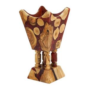 Brûleur d'encens artisanal en résine et bois, finition durable, aromatique |   Porte-Bakhoor décoratif Oud pour toutes les saisons |   NOUVELLES ARRIVÉES Luxe - Product Image 4
