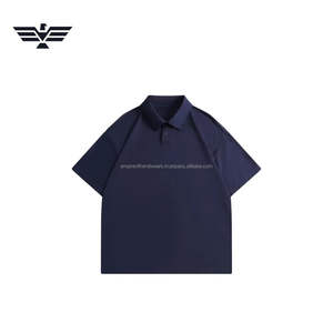 Camisa Casual de Verano de Manga Corta para Hombre, Color Sólido Personalizado, Antiarrugas, con Bolsillo Bordado, Estilo Urbano, Tejida, ODM - Product Image 1