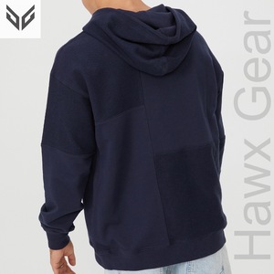 Vente en gros de sweatshirts à capuche en coton polyester et polaire pour hommes, manches longues, pull doublé, conception de la saison d'hiver, nouveauté - Product Image 5