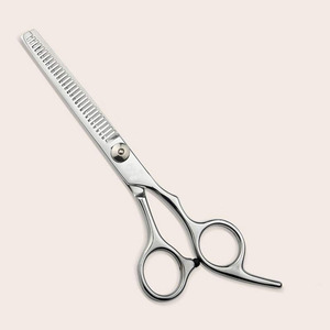 440c Ciseaux de coupe de cheveux en acier inoxydable Ciseaux de salon de beauté avec vis amovible - Product Image 1