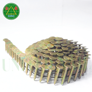 Vástago de anillo de clavos de acero para techos de bobina de 1-1/4 "y cabeza plana a cuadros para techos a precios competitivos de la fábrica de Vietnam - Product Image 4