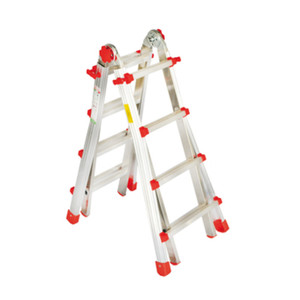 Scala in Alluminio Multiuso Gradini 6 + 6 Mt 6,30 - Product Image 1