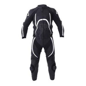 Service OEM, combinaison de course moto en cuir véritable personnalisée, respirante et à séchage rapide pour hommes - Product Image 2