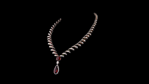 Collier de luxe en diamant de laboratoire pour fiançailles et mariage, plaqué rhodium, monture en or 18 carats, bijoux de fête, fabricant OEM - Product Image 3