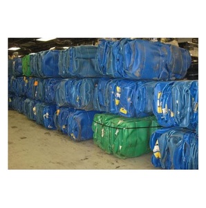 เศษเหล็กดรัมสีฟ้า <span class=keywords><strong>HDPE</strong></span> มีปริมาณมากเหมาะสำหรับงานรีไซเคิลและแปรรูปต่างๆ