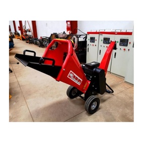 Déchiqueteuse à bois puissante 220 V avec un moteur de 4 CV et 2 lames en acier pour un nettoyage efficace des jardins résidentiels. - Product Image 4