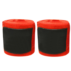 Poignets de Muay Thai en pur coton avec impression de logo personnalisé de haute qualité Bandage de boxe enveloppes pour les mains - Product Image 3