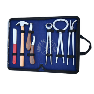 Kit de Herramientas para el Cuidado y Herraje de Cascos de Caballos, Cortador de Cascos, Herramienta de Herraje, Probador de Dolor de Cascos y Cuchillo de Recorte - Product Image 5
