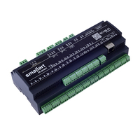 Contrôleur PLC Smallart SC100.41.DR2 pour instruments de mesure de température, programmation IEC 61131-3, 24V DC, Modbus RTU, montage sur rail DIN